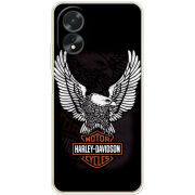 Чехол BoxFace OPPO A18 4G Harley Davidson and eagle