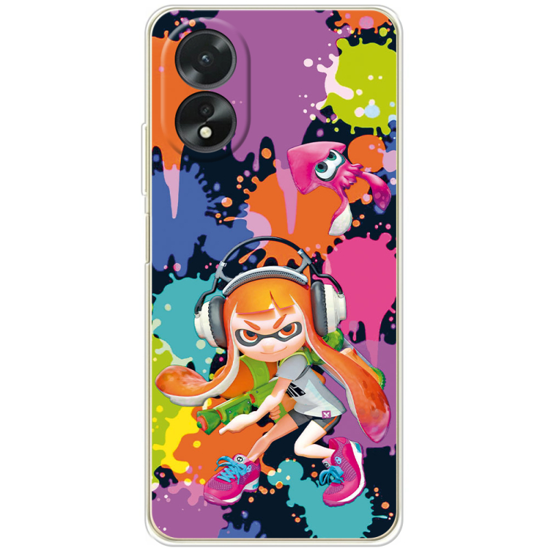 Чехол BoxFace OPPO A18 4G Splatoon Inklings