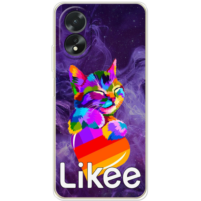 Чехол BoxFace OPPO A18 4G Likee Cat