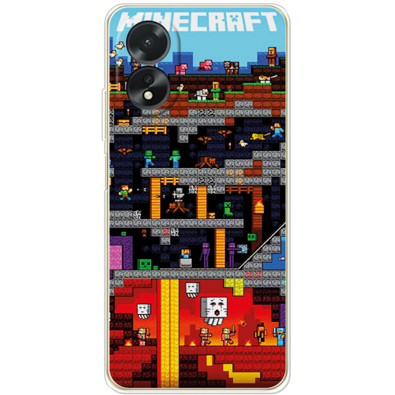 Чехол BoxFace OPPO A18 4G Minecraft Lode Runner