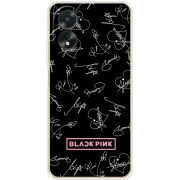 Чехол BoxFace OPPO A18 4G Blackpink автограф