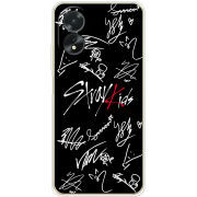 Чехол BoxFace OPPO A18 4G Stray Kids автограф