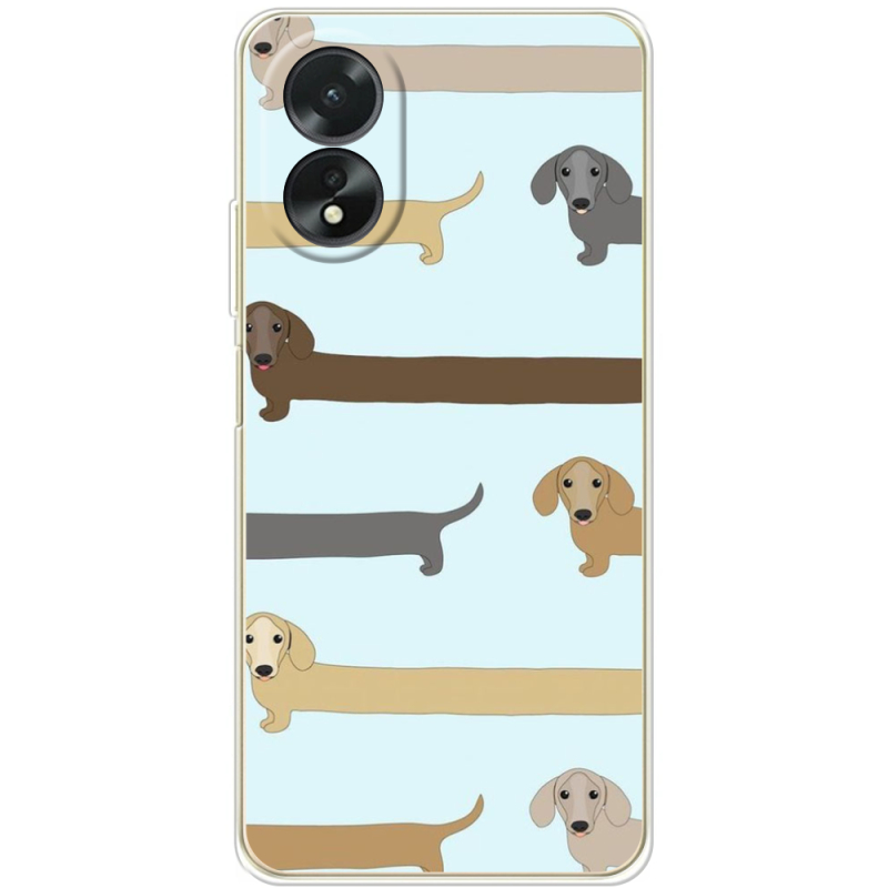 Чехол BoxFace OPPO A18 4G Dachshund