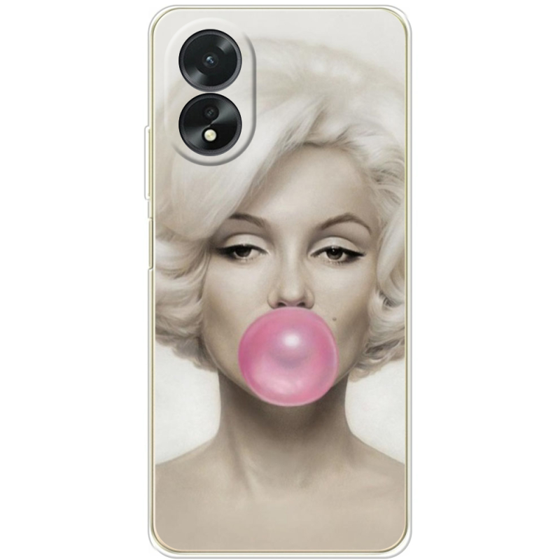 Чехол BoxFace OPPO A18 4G Marilyn Monroe Bubble Gum