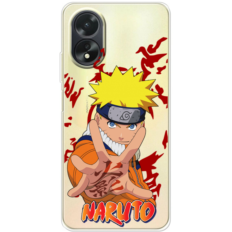 Прозрачный чехол BoxFace OPPO A18 4G Naruto