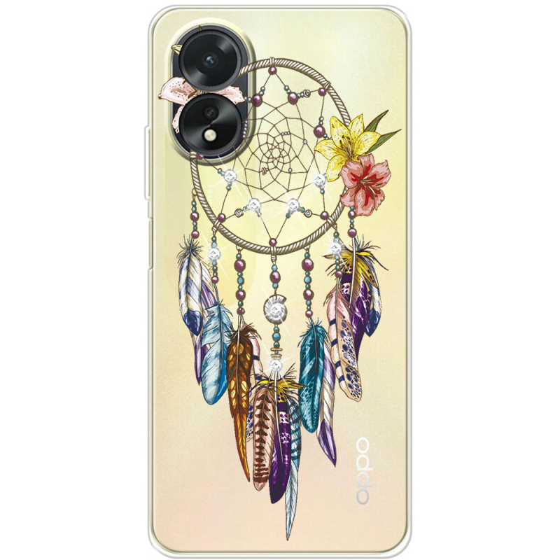 Чехол со стразами OPPO A18 4G Dreamcatcher