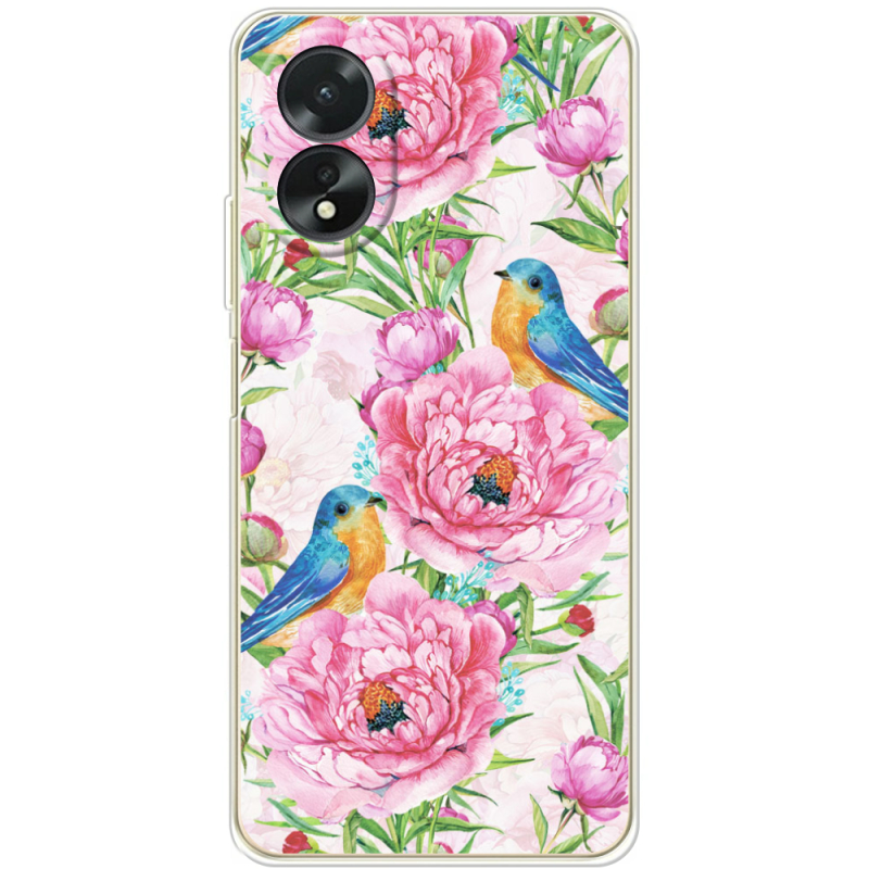 Чехол BoxFace OPPO A38 4G Birds and Flowers