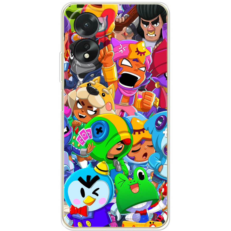 Чехол BoxFace OPPO A38 4G friends brawl stars