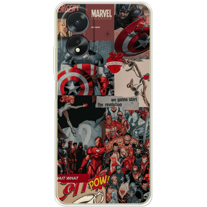 Чехол BoxFace OPPO A38 4G Marvel Avengers