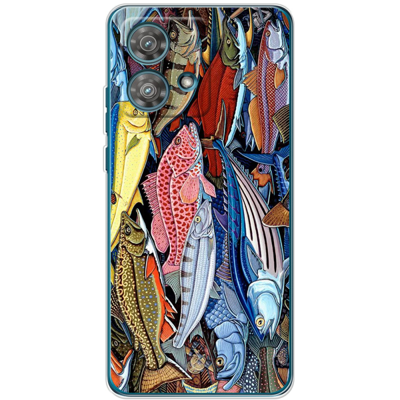 Чехол BoxFace Motorola Edge 40 Neo Sea Fish