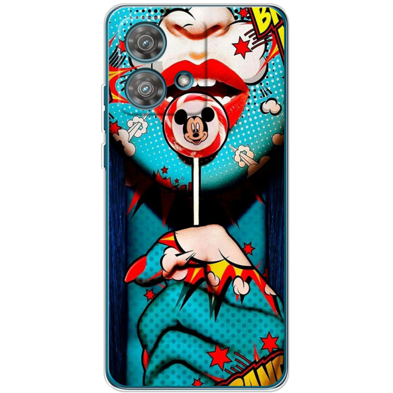 Чехол BoxFace Motorola Edge 40 Neo Girl Pop Art