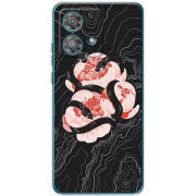 Чехол BoxFace Motorola Edge 40 Neo Snake Rose