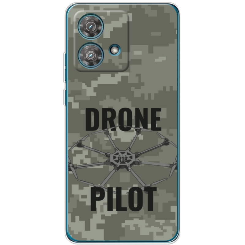 Чехол BoxFace Motorola Edge 40 Neo Drone Pilot
