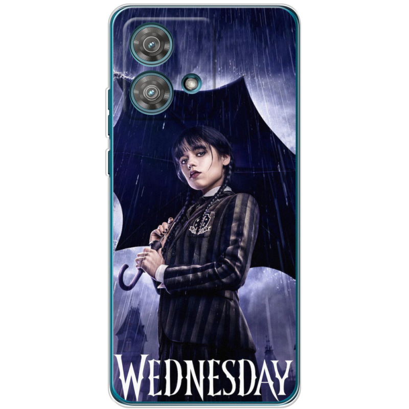 Чехол BoxFace Motorola Edge 40 Neo Wednesday Addams