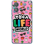 Чехол BoxFace Motorola Edge 40 Neo Toca Boca Life World