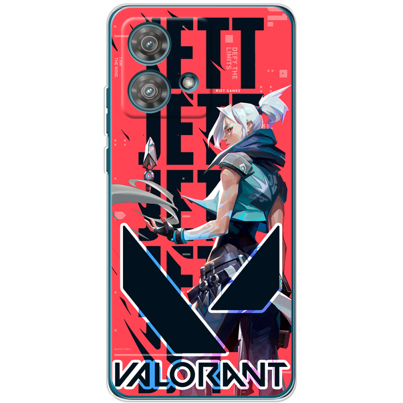 Чехол BoxFace Motorola Edge 40 Neo Valorant Jett