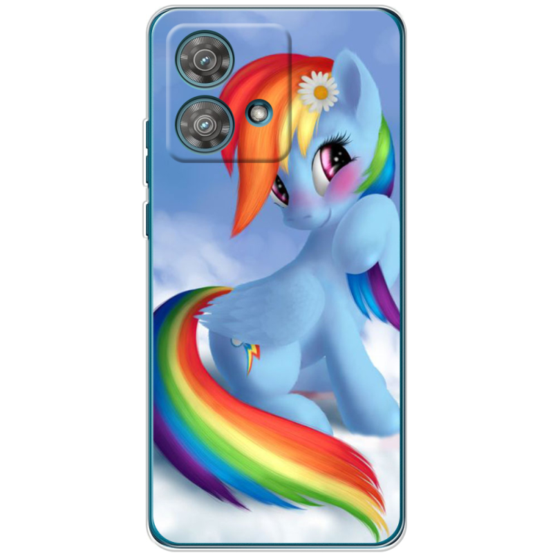 Чехол BoxFace Motorola Edge 40 Neo My Little Pony Rainbow Dash