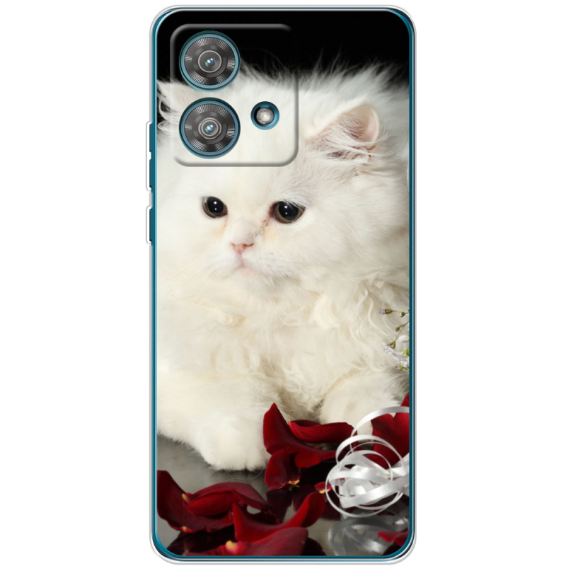 Чехол BoxFace Motorola Edge 40 Neo Fluffy Cat