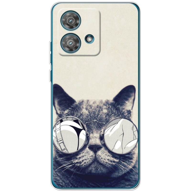 Чехол BoxFace Motorola Edge 40 Neo Соглядатай Кот