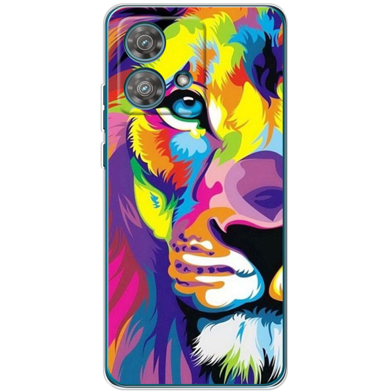 Чехол BoxFace Motorola Edge 40 Neo Frilly Lion