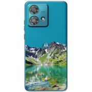 Прозрачный чехол BoxFace Motorola Edge 40 Neo Green Mountain