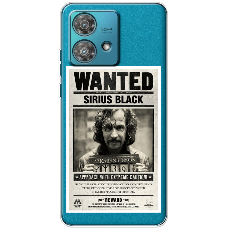 Прозрачный чехол BoxFace Motorola Edge 40 Neo Sirius Black