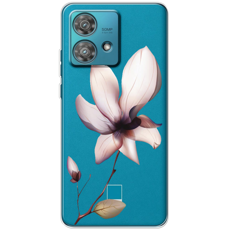 Прозрачный чехол BoxFace Motorola Edge 40 Neo Magnolia