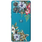 Прозрачный чехол BoxFace Motorola Edge 40 Neo Floral