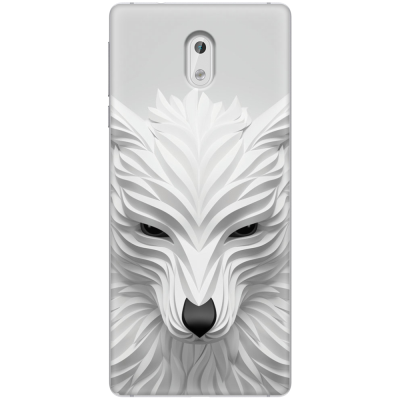 Чехол Uprint Nokia 3 White Wolf