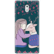 Чехол Uprint Nokia 3 Girl and deer