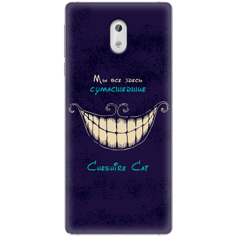 Чехол Uprint Nokia 3 Cheshire Cat