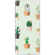 Чехол Uprint Nokia 3 L-green Cacti