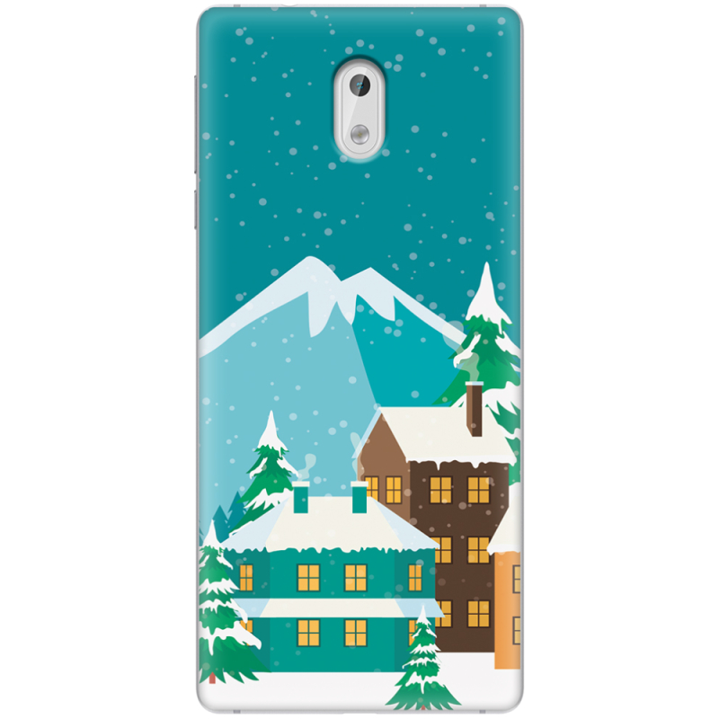 Чехол Uprint Nokia 3 Winteforest