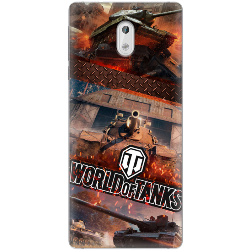 Чехол Uprint Nokia 3 World Of Tanks