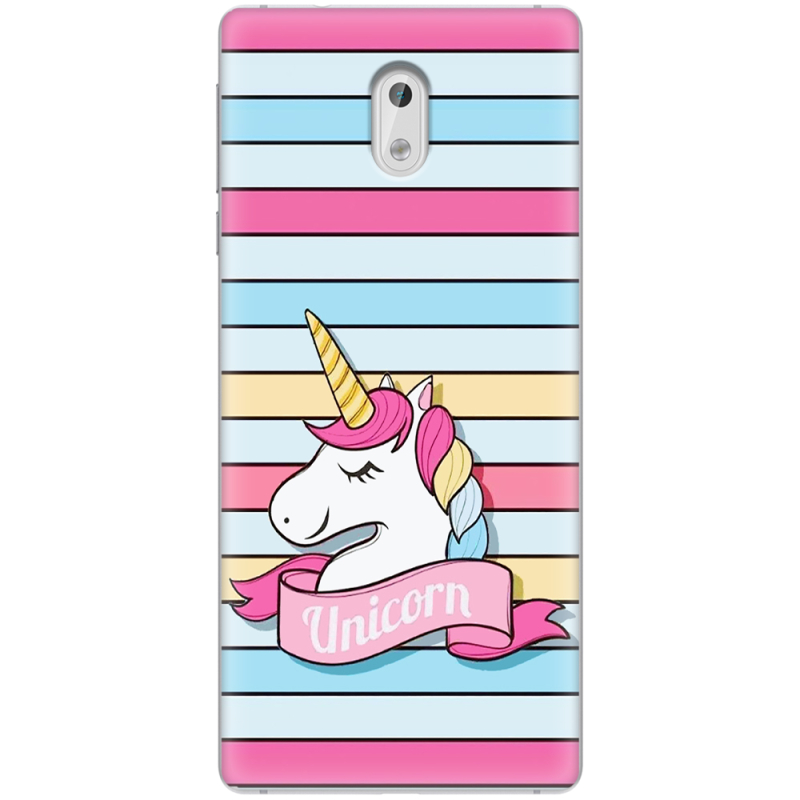 Чехол Uprint Nokia 3 Unicorn