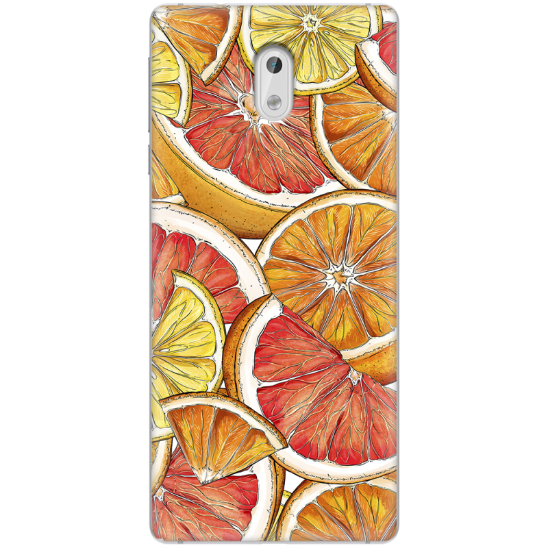 Чехол Uprint Nokia 3 Citrus Pattern