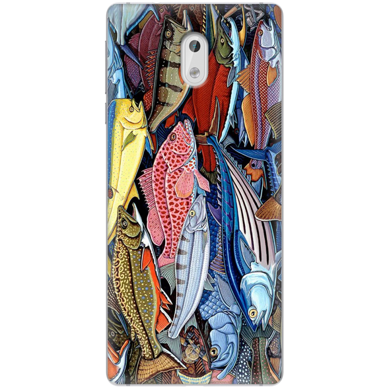 Чехол Uprint Nokia 3 Sea Fish