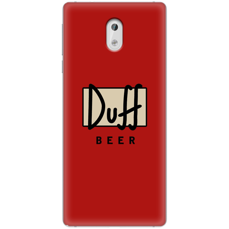 Чехол Uprint Nokia 3 Duff beer