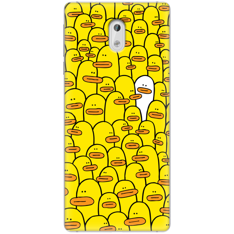 Чехол Uprint Nokia 3 Yellow Ducklings