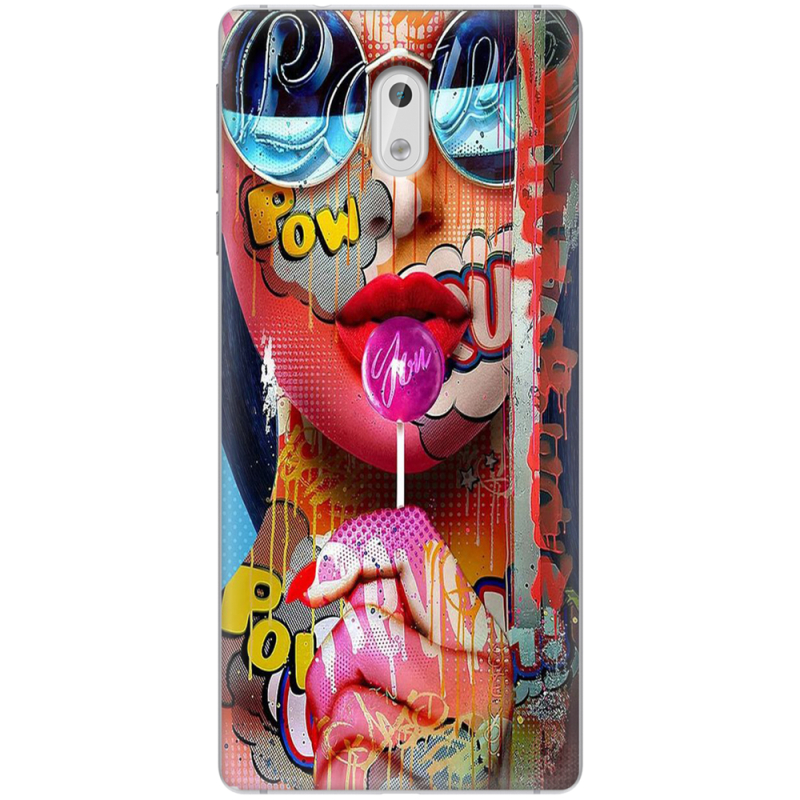 Чехол Uprint Nokia 3 Colorful Girl