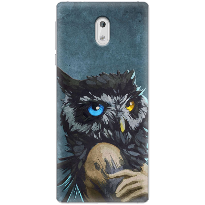 Чехол Uprint Nokia 3 Owl Woman