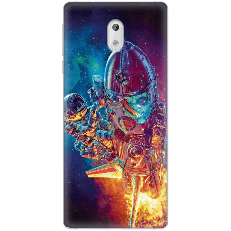 Чехол Uprint Nokia 3 Astronaut in Space