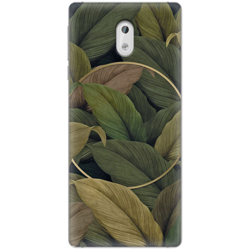 Чехол Uprint Nokia 3 Leaf