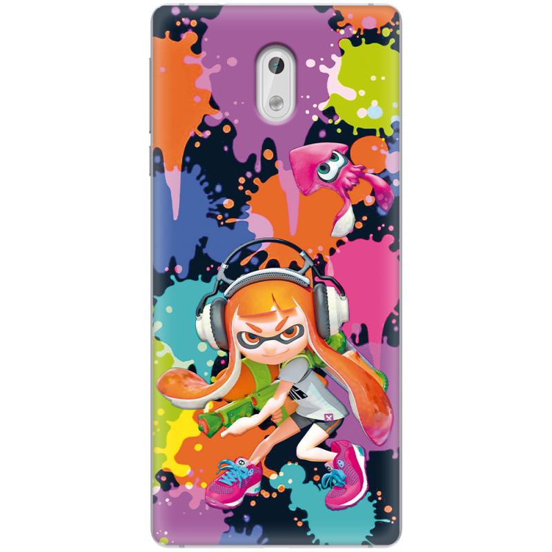 Чехол Uprint Nokia 3 Splatoon Inklings