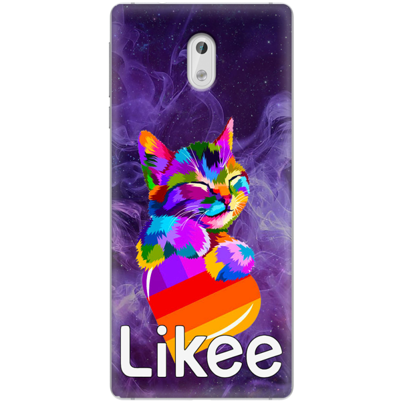 Чехол Uprint Nokia 3 Likee Cat