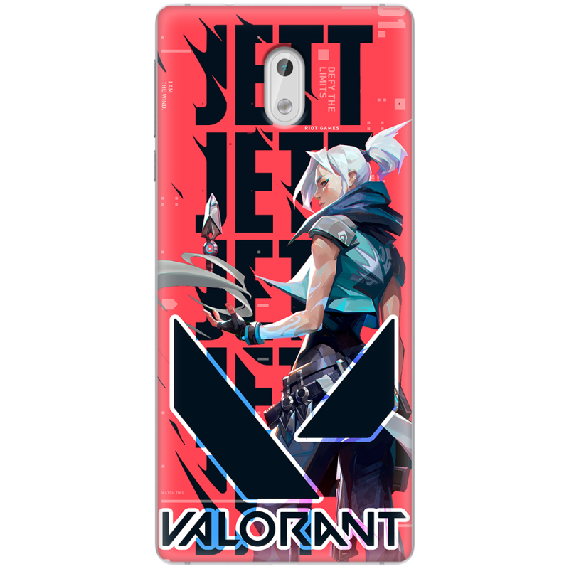 Чехол Uprint Nokia 3 Valorant Jett