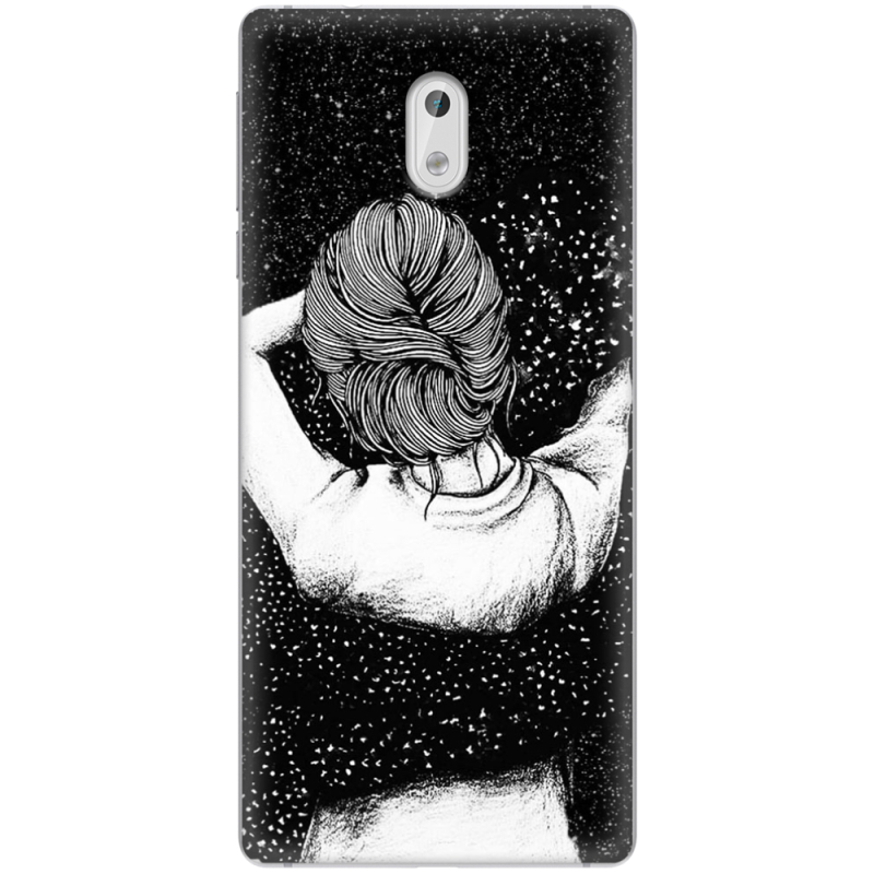 Чехол Uprint Nokia 3 Hugging Stars