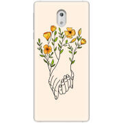 Чехол Uprint Nokia 3 Flower Hands