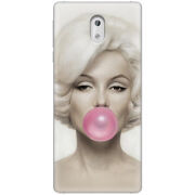 Чехол Uprint Nokia 3 Marilyn Monroe Bubble Gum