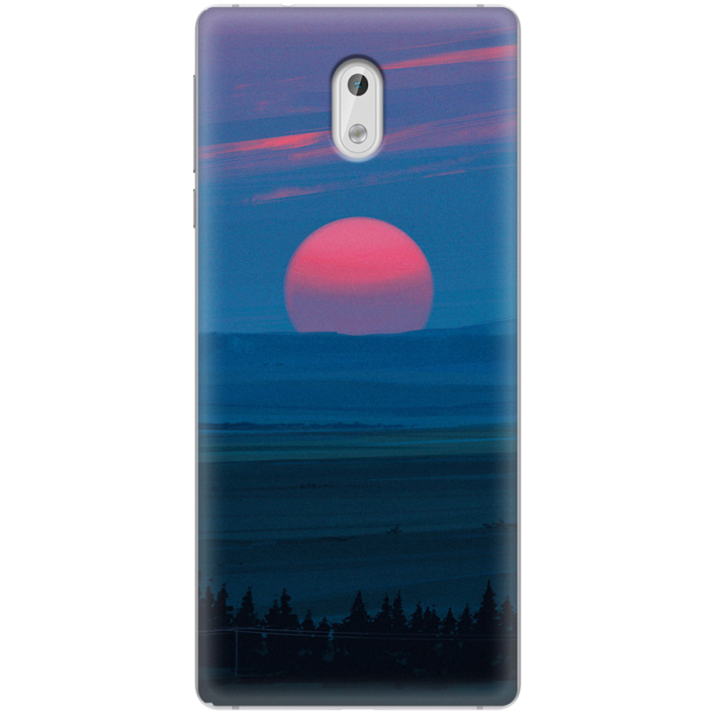 Чехол Uprint Nokia 3 Cold Red Light